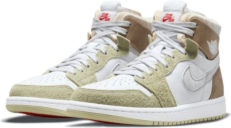 Nike Air Jordan 1 High Zoom Air CMFT Olive Aura Groen