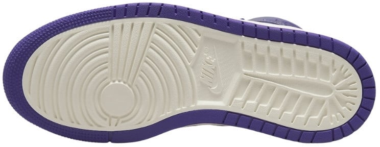 Nike Air Jordan 1 High Zoom Air CMFT Purple Patent Paars