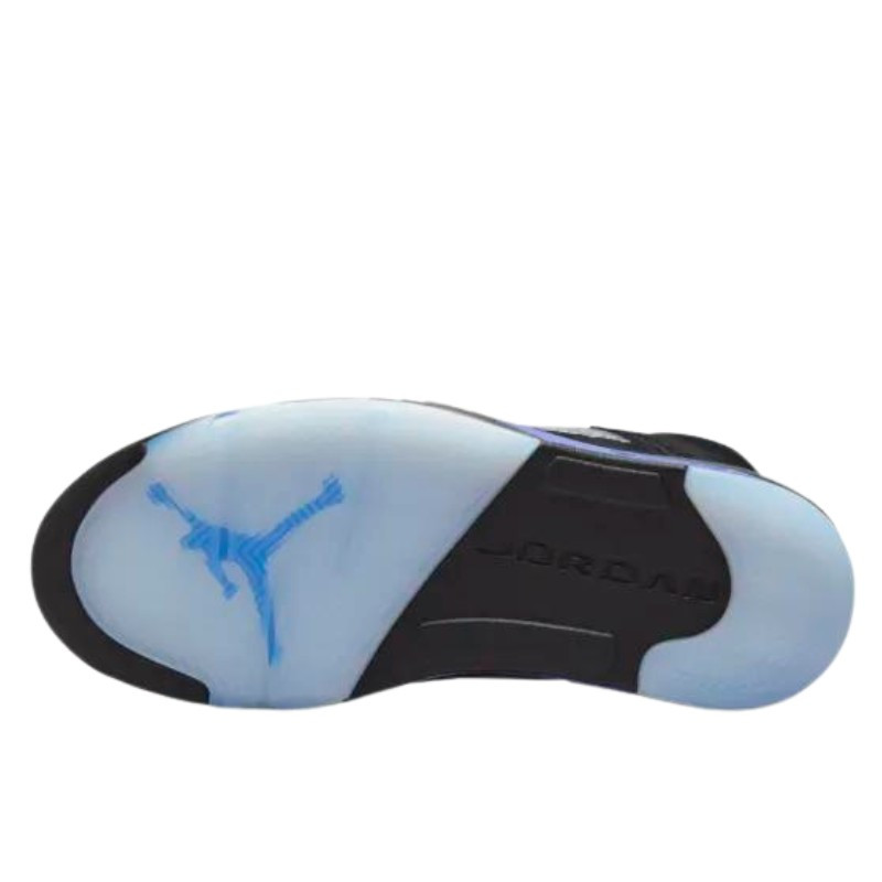 Nike Air Jordan 5 Retro Racer Blue Zwart