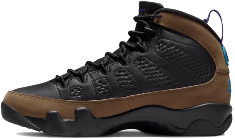Nike Air Jordan 9 Retro Olive Concord Zwart