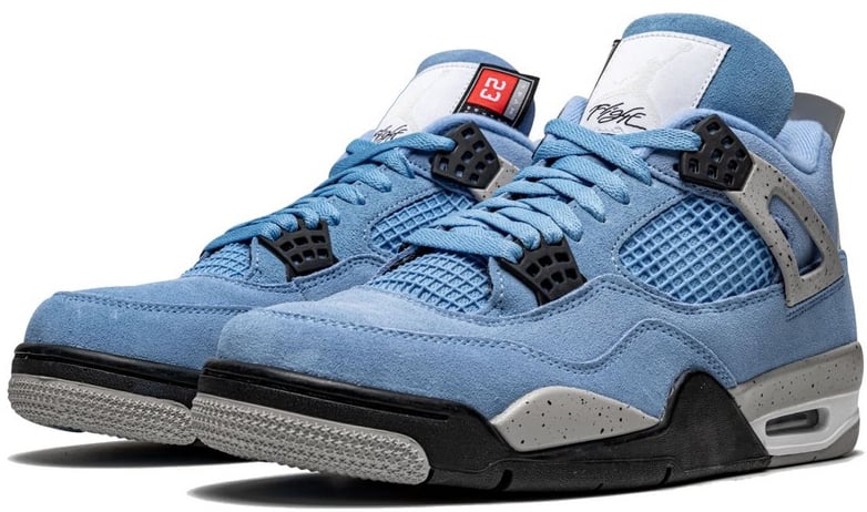 Nike Air Jordan 4 Retro University Blue Lichtblauw