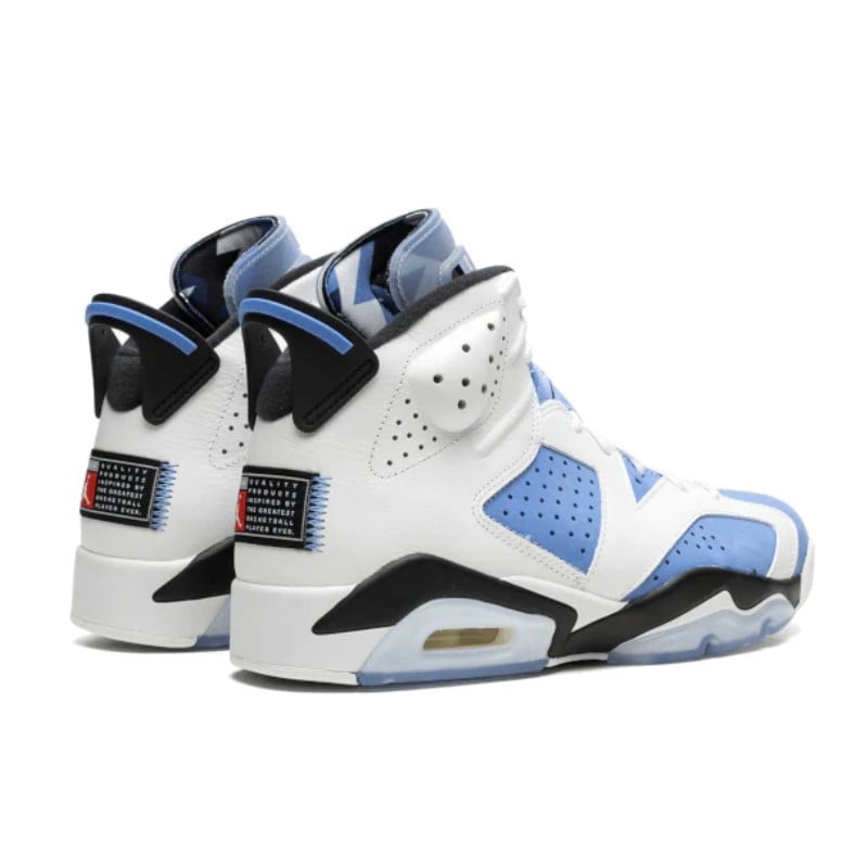 Nike Air Jordan 6 Retro UNC White Wit