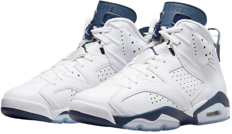 Nike Air Jordan 6 Midnight Navy Wit