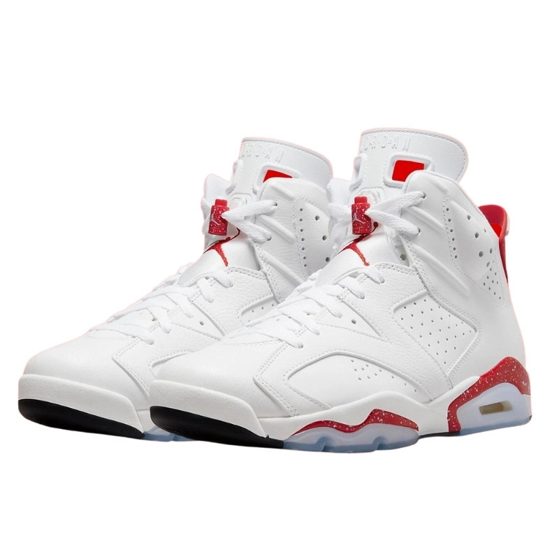Nike Air Jordan 6 Red Oreo Wit