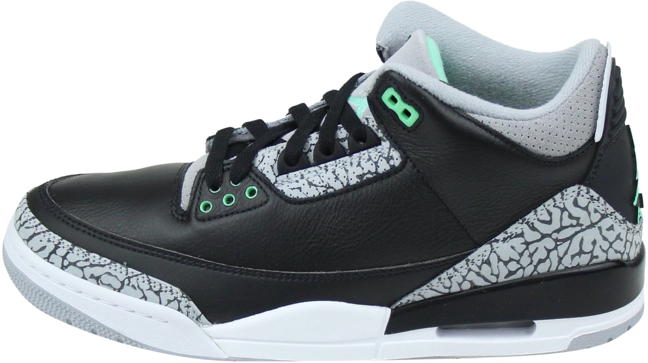 Nike Air Jordan 3 'Green Glow' Groen