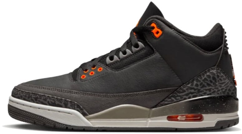 Nike Air Jordan 3 Retro Fear Pack (2023) Zwart