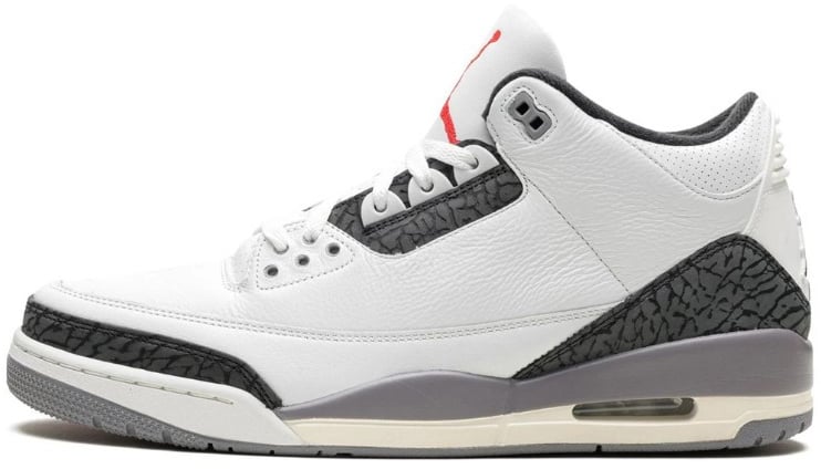 Nike Air Jordan 3 Retro Cement Grey Wit