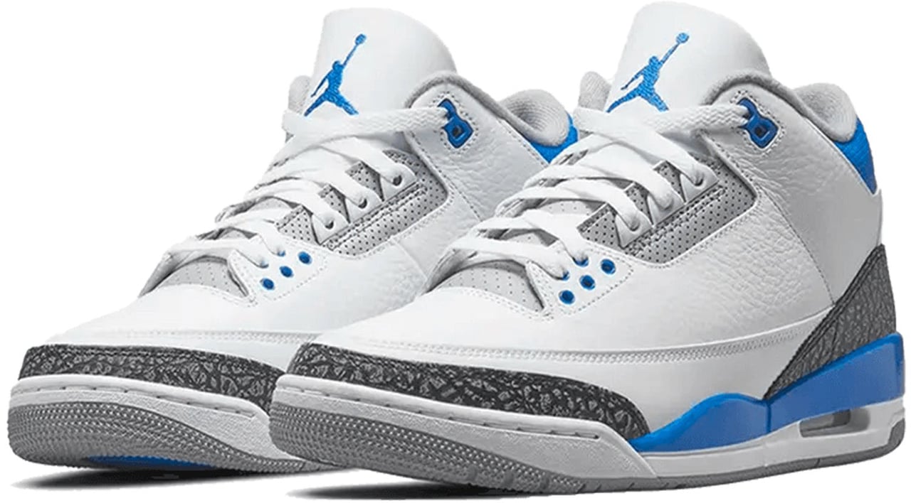 Nike Air Jordan 3 Retro Racer Blue Divers