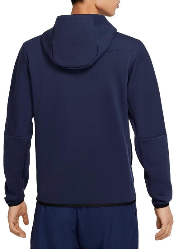 Nike Hoodie Nike Sportswear Tech Fleece Midnight Navy Black Blauw