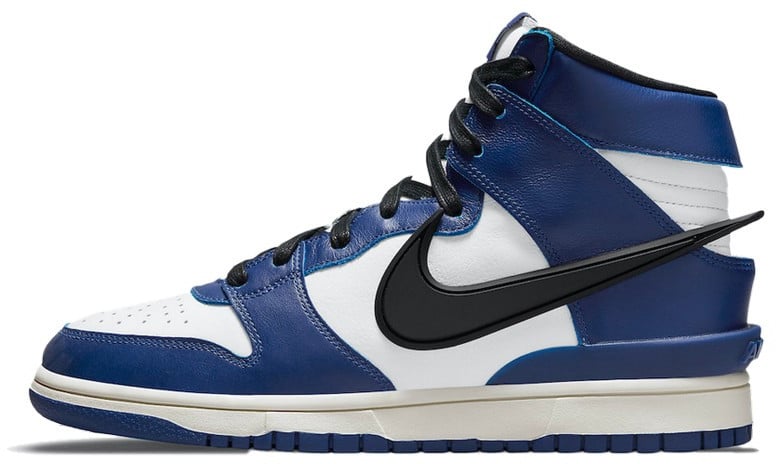 Nike Nike Dunk High Ambush Deep Royal Blue Zwart