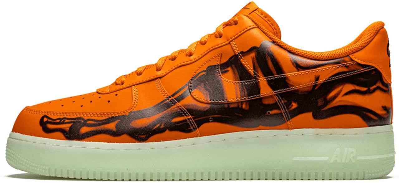 Nike Nike Air Force 1 Low Orange Skeleton Divers