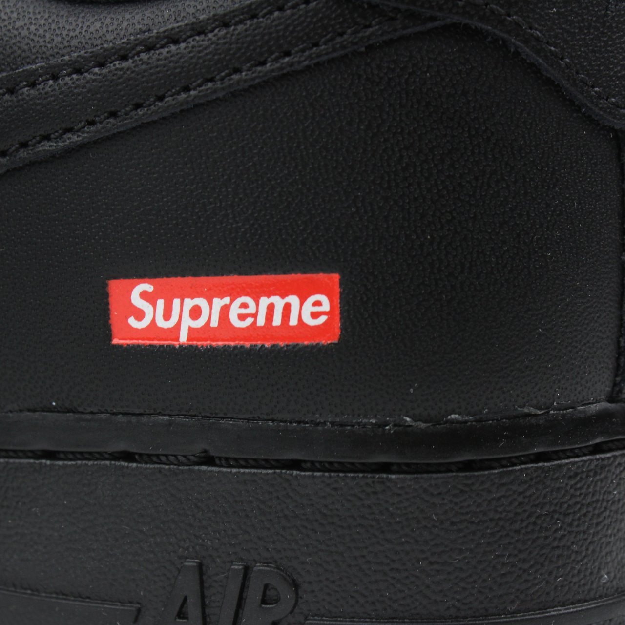 Nike Nike x Supreme Air Force 1 Low 'Black' Zwart