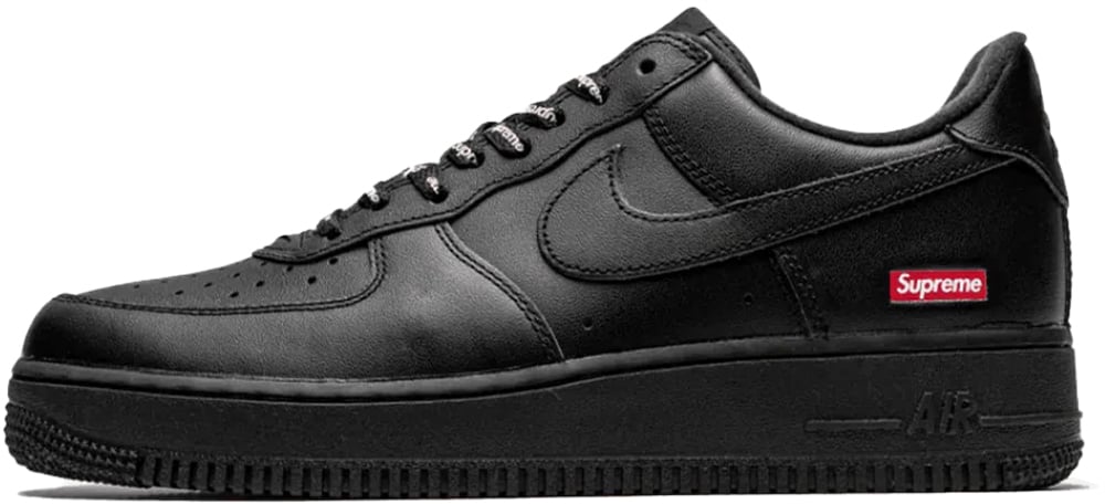 Nike Nike x Supreme Air Force 1 Low 'Black' Zwart