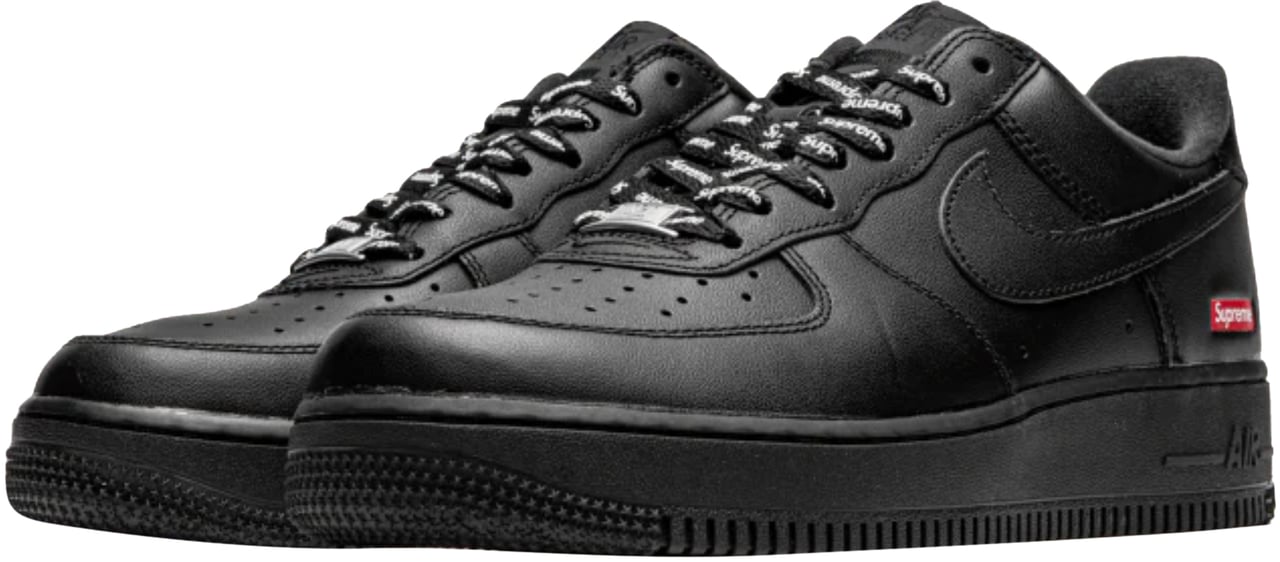 Nike Nike Air Force 1 Low Black Supreme Divers