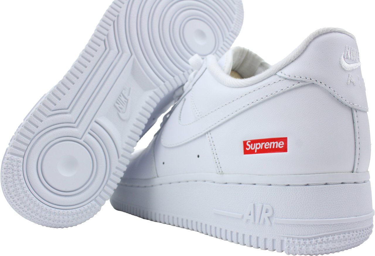Nike Nike Air Force 1 Low Supreme 'White' Wit