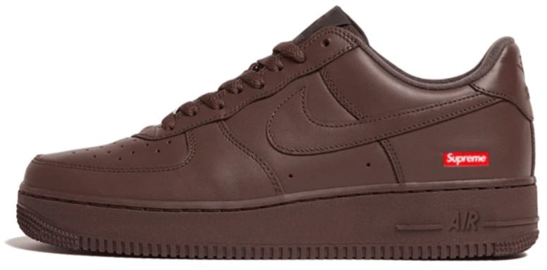 Nike Nike Air Force 1 Low Supreme Baroque Brown Bruin