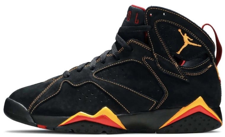 Nike Air Jordan 7 Retro Citrus Zwart