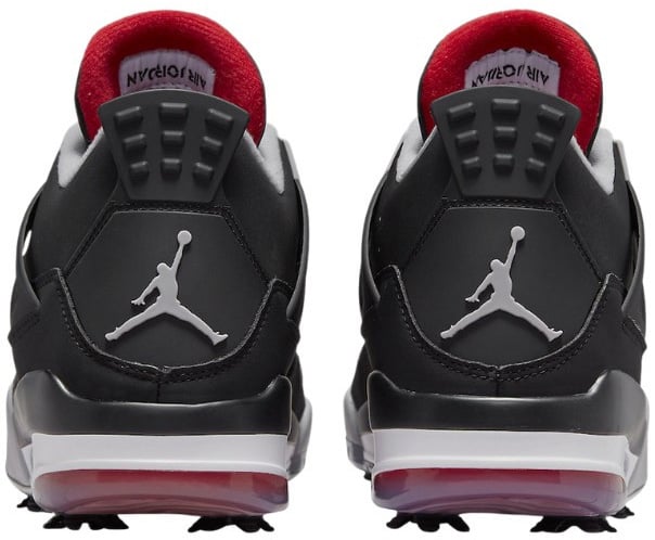Nike Air Jordan 4 Retro Golf Bred Zwart