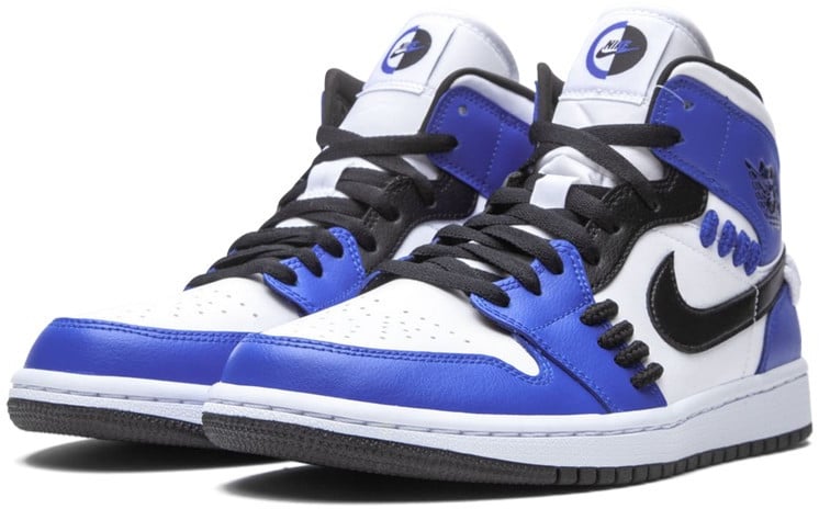 Nike Air Jordan 1 Mid Sisterhood Blauw