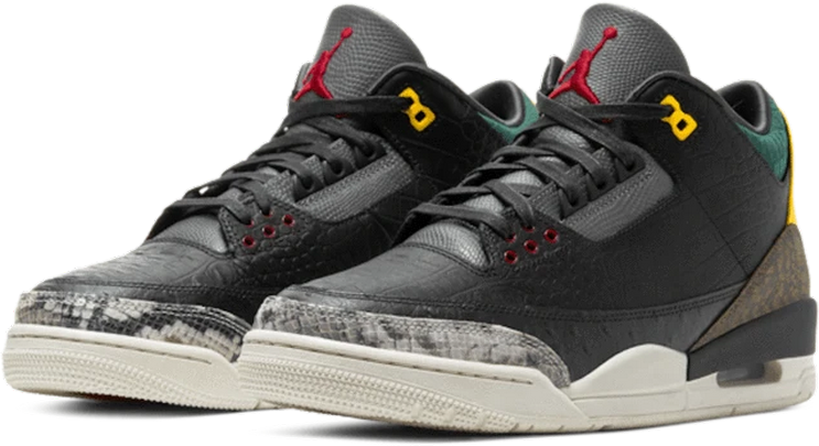Nike Air Jordan 3 Retro SE Animal Instinct 2.0 Zwart