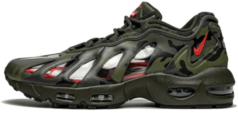 Nike Nike Air Max 96 Supreme Camo Groen