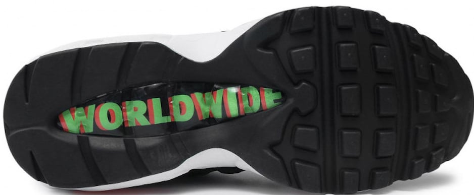 Nike Air Max 95 Se Worldwide Sneakers Zwart