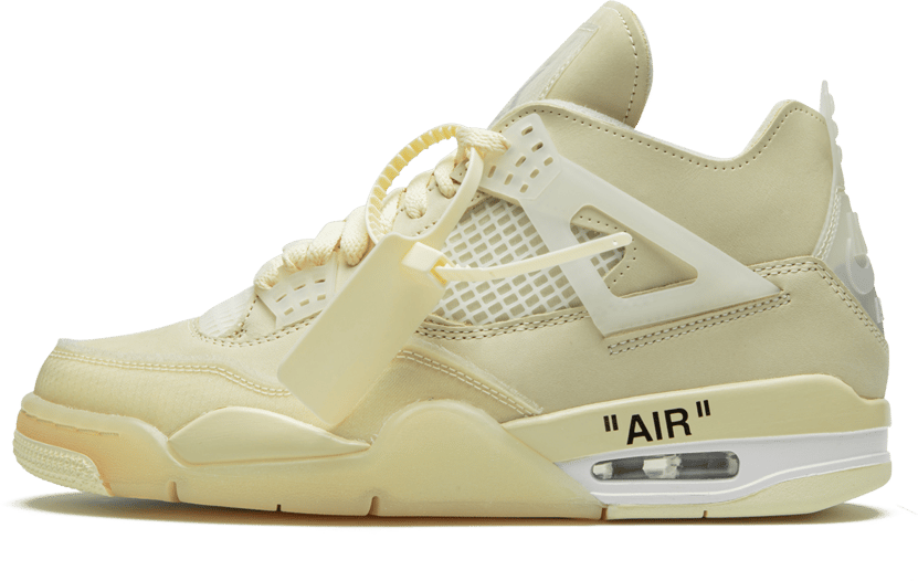 Nike Air Jordan 4 Retro Off-White Sail (W) Divers