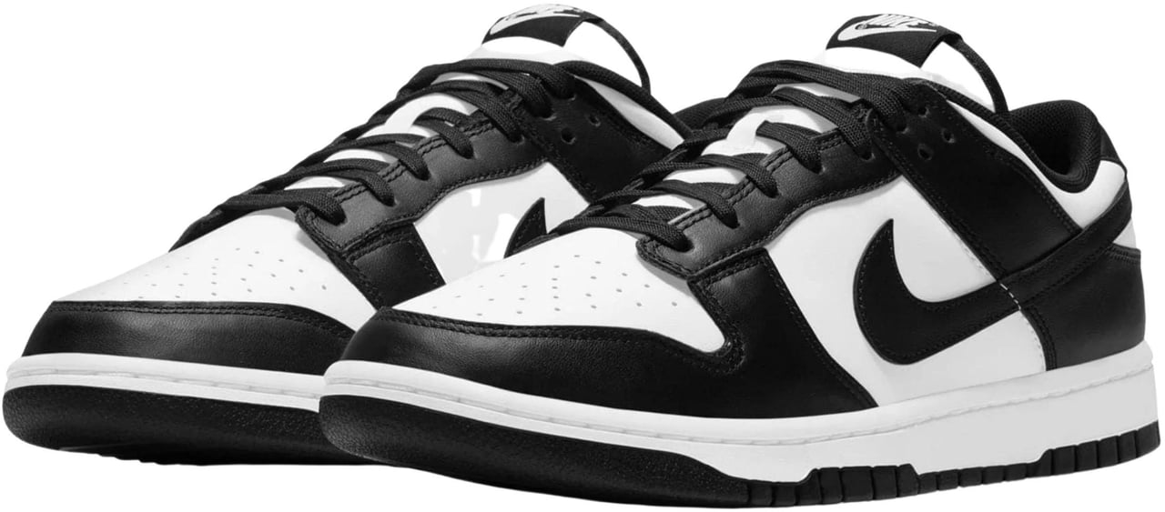 Nike Nike Dunk Low Retro White Black Panda Enfant et Bébé Zwart
