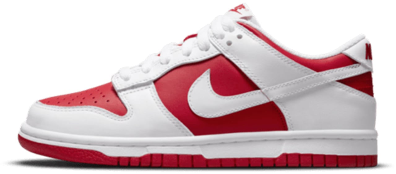 Nike Nike Dunk Low Championship Red 2021 (GS) Divers