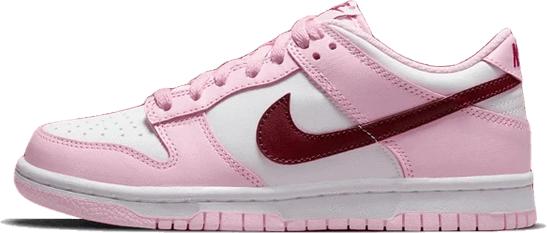 Nike Nike Dunk Low Pink Red White Wit