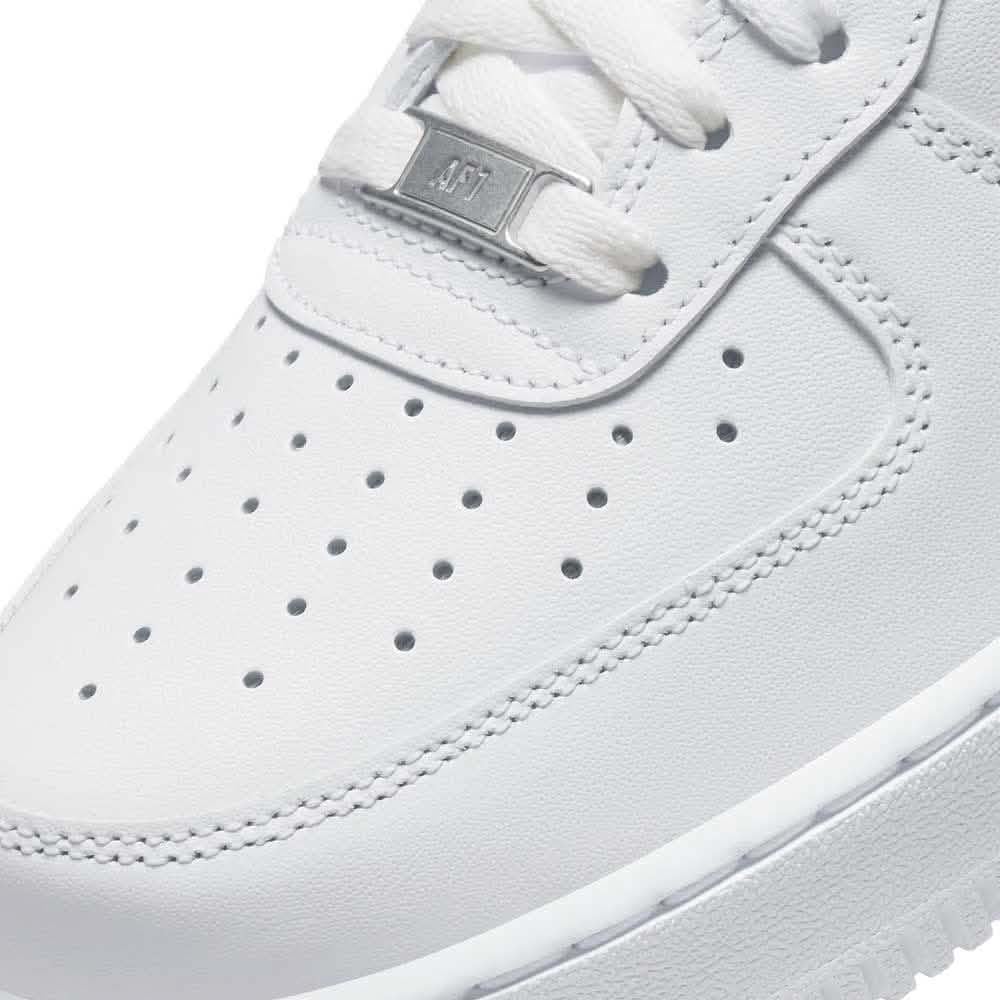 Nike Air Force 1 '07 Wit Blauw