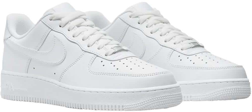 Nike Air Force 1 '07 Wit Blauw