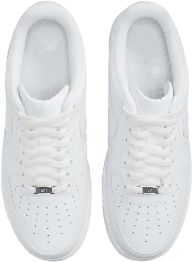 Nike Air Force 1 '07 Wit Blauw