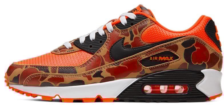 Nike Nike Air Max 90 Duck Camo Orange Oranje
