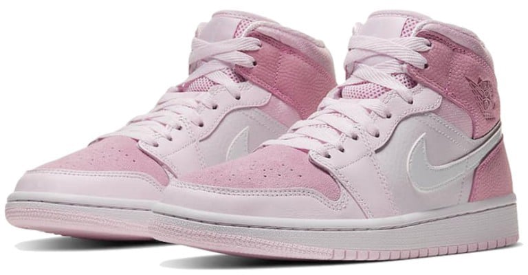 Nike Air Jordan 1 Mid Digital Pink Roze