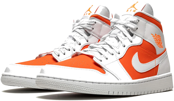 Nike Air Jordan 1 Mid SE Bright Citrus Wit