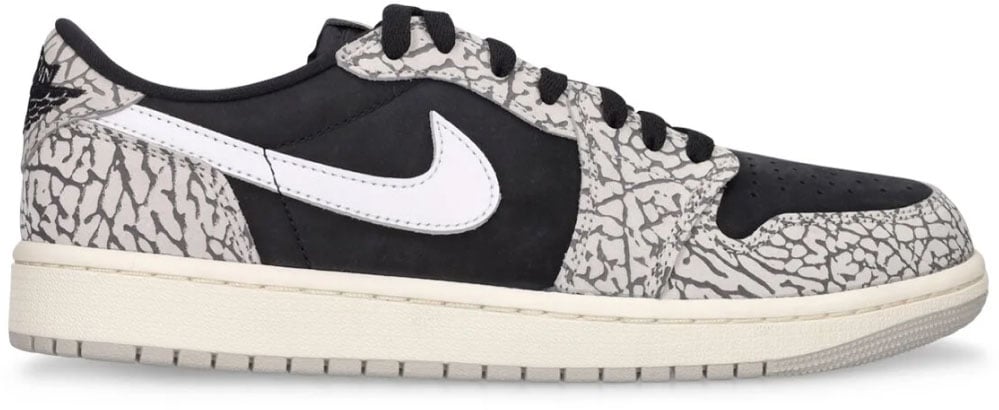 Nike Air Jordan 1 Retro Low Og Sneakers Zwart