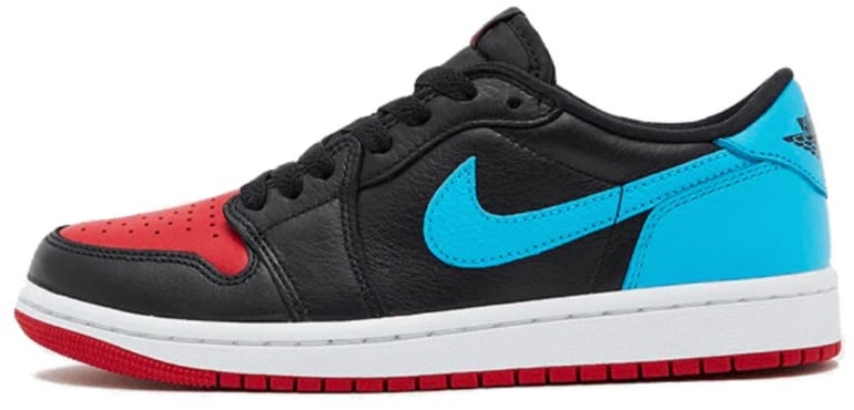 Nike Air Jordan 1 Retro Low OG UNC to Chicago Blauw