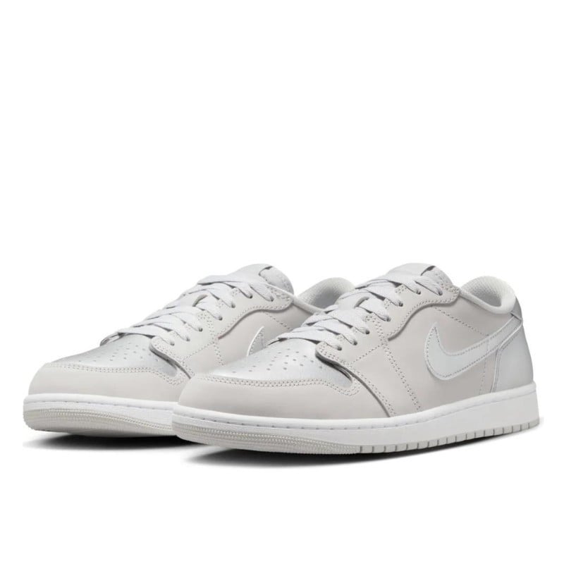 Nike Air Jordan 1 Low OG Metallic Silver Grijs