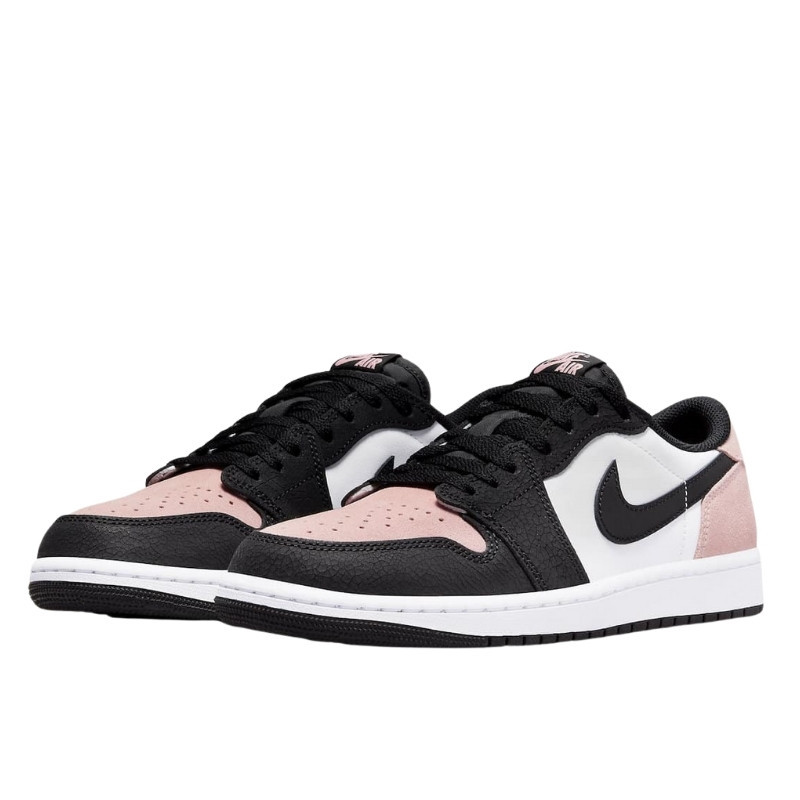 Nike Air Jordan 1 Low OG Bleached Coral Zwart