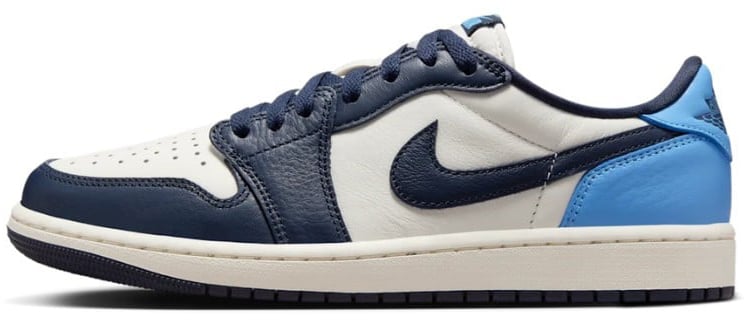 Nike Air Jordan 1 Low OG Obsidian UNC Wit