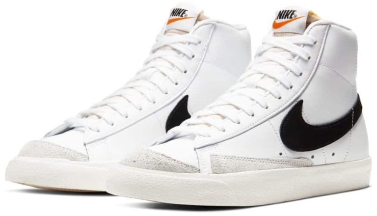 Nike Blazer Mid 77 White Black Wit