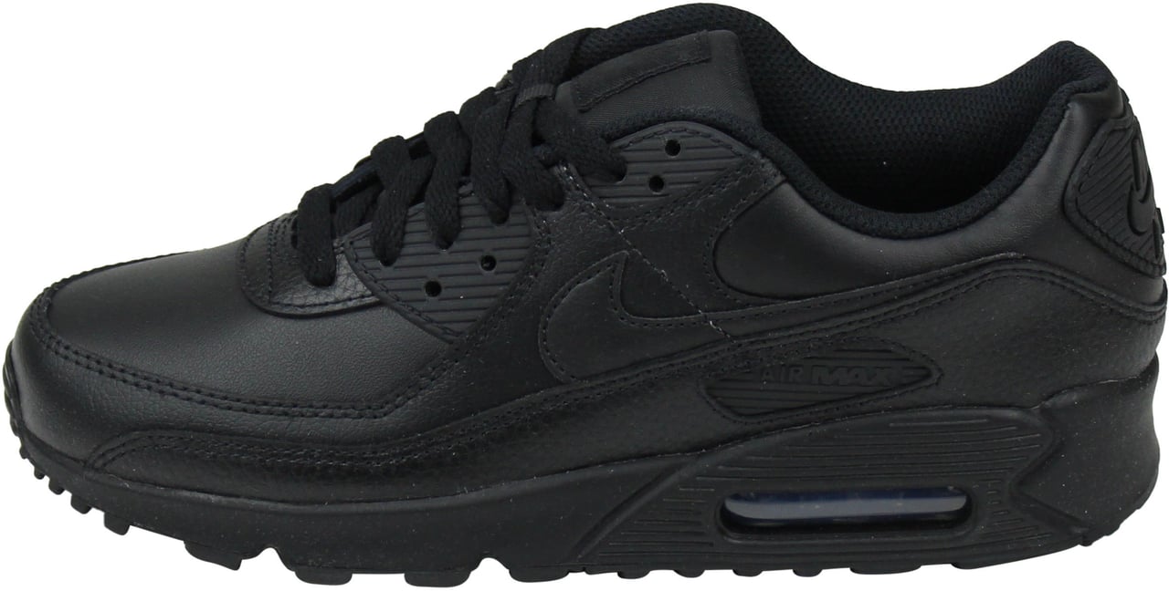Nike Nike Air Max 90 Leather 'Triple Black' Zwart