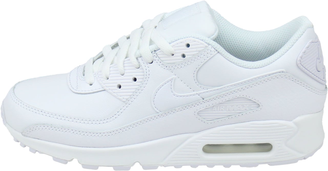 Nike Nike Air Max 90 Leather 'Triple White' Wit