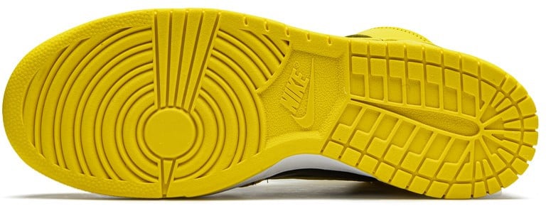 Nike Nike Dunk High Varsity Maize Zwart