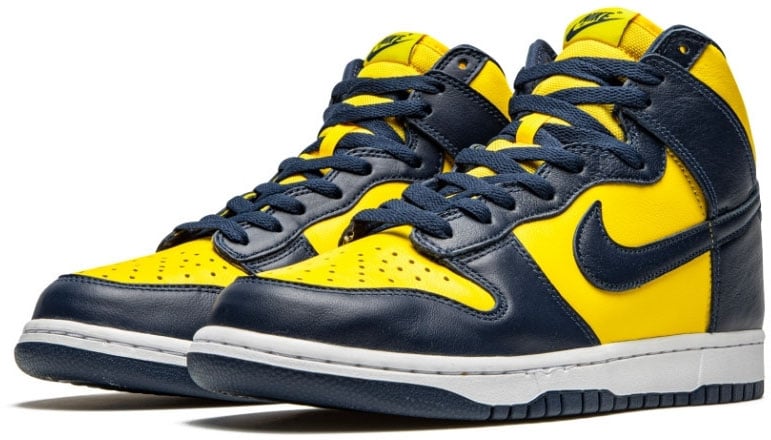 Nike Nike Dunk High Michigan (2020) Blauw
