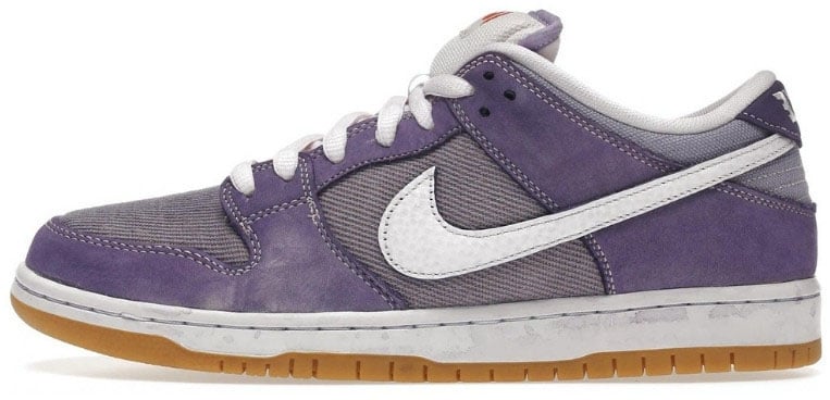 Nike Nike SB Dunk Low Pro ISO Orange Label Unbleached Pack Lilac Wit