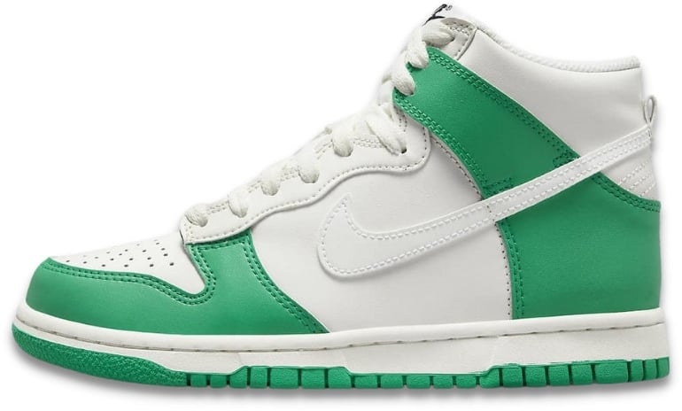 Nike Nike Dunk High White Green Wit