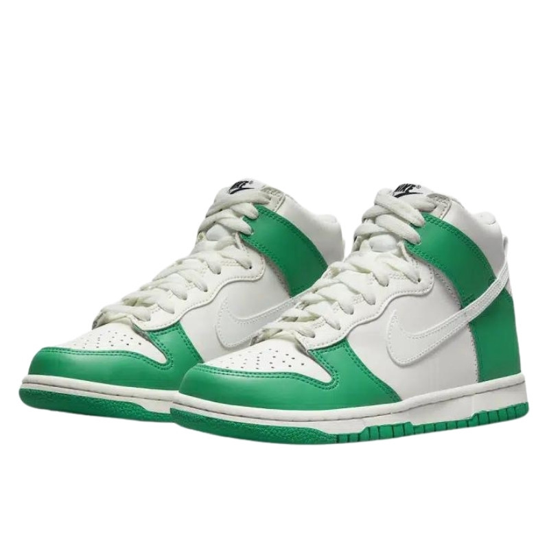 Nike Nike Dunk High White Green Wit