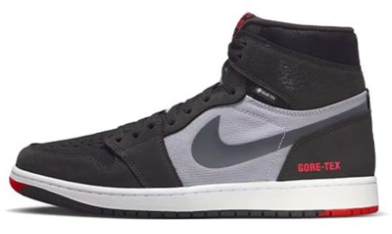Nike Air Jordan 1 Retro High Element Gore-Tex Black Red Grijs